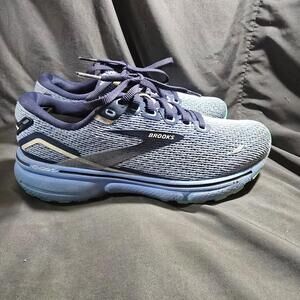 Brooks Womens Size 6 Ghost 15 1203801B472 Blue Running Shoes Sneakers